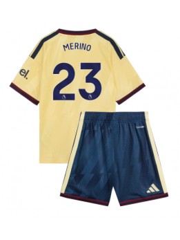 Arsenal Mikel Merino #23 Replika Tredje Kläder Barn 2026-27 Kortärmad (+ byxor)